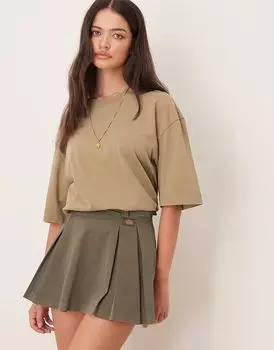 Юбка-плиссе Dickies Unionville в цвете хаки