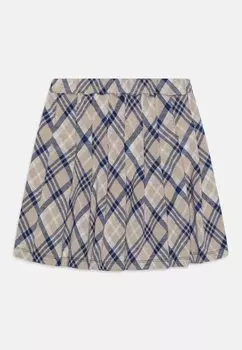 Юбка плиссе GIRLS PLEATED SKIRT Blue Effect, цвет beige/marine