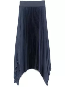 Юбка-плиссе JOSEPH Ade, синий