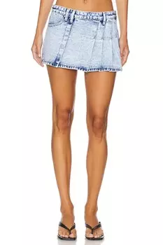 Юбка-Плиссе кики Superdown, голубой