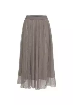 Юбка плиссе Лавина, длина 7/8, женская ONLY, цвет Antler