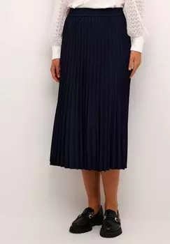 Юбка плиссе Leandra Kaffe, цвет midnight marine