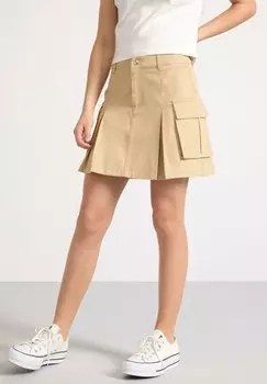 Юбка плиссе Lindex, цвет beige