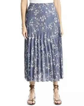 Юбка-плиссе Max Studio, синий