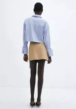 Юбка плиссе Torrone Mango, бежевый