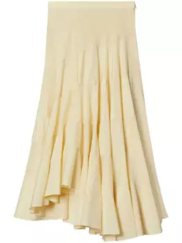 Юбка-плиссе Tory Burch, желтый