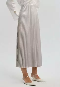 Юбка плиссированная A-line skirt Touch Priv, кремовый