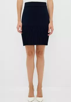 Юбка плиссированная adL, темно-синий