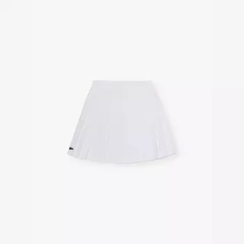 Юбка плиссированная для тенниса 4-14 лет Lacoste, белый