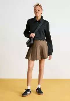 Юбка плиссированная ELIZAVILLE SKIRT Dickies, коричневый