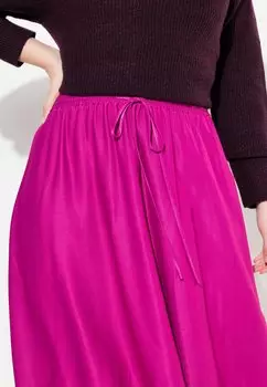 Юбка плиссированная GATHERED Ulla Popken, красный