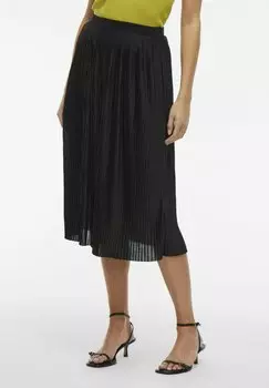 Юбка плиссированная MIDI - A-line skirt VILA, черный