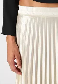 Юбка плиссированная ONLLYON PLEATED SHINE SKIRT ONLY, серый