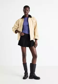 Юбка плиссированная PLEATED SKIRT Weekday, черный