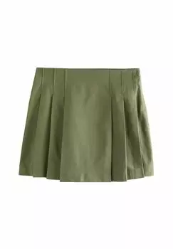 Юбка плиссированная REGULAR FIT- KILT - Mini skirt Next, зеленый