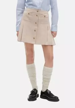 Юбка плиссированная The Kooples, бежевый