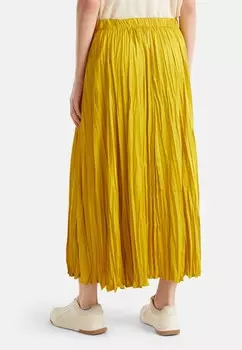 Юбка плиссированная United Colors of Benetton, зеленый