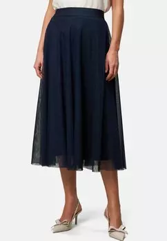 Юбка плиссированная zero, темно-синий