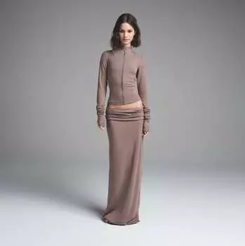 Юбка-подгибка SKIMS, цвет amethyst