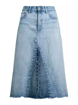Юбка Polo Ralph Lauren, цвет Blue/Blue denim