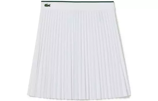 Юбка повседневная женская белая Lacoste