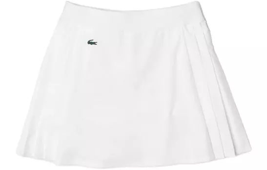 Юбка повседневная женская белая Lacoste