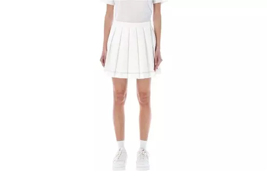 Юбка повседневная женская белая Lacoste