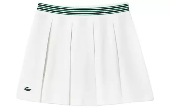 Юбка повседневная женская белая Lacoste
