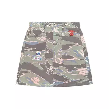 Юбка повседневная женская камуфляжная MLE Aape