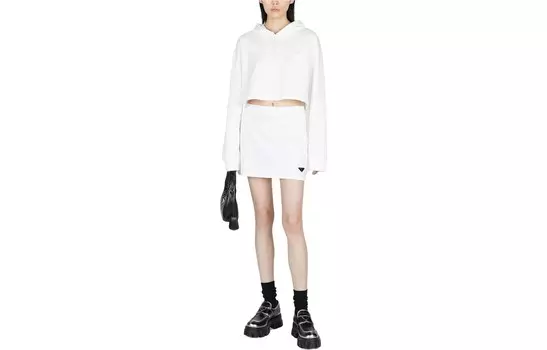 Юбка повседневная женская Prada, белый