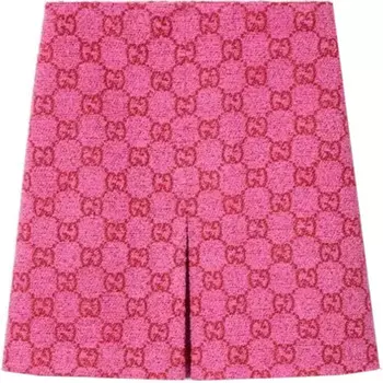 Юбка повседневная женская розовая Gucci