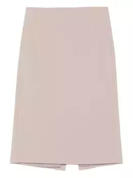 Юбка прямого кроя Peserico, серый