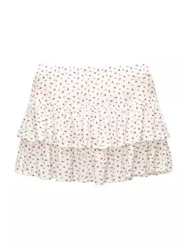 Юбка Pull&Bear, белый