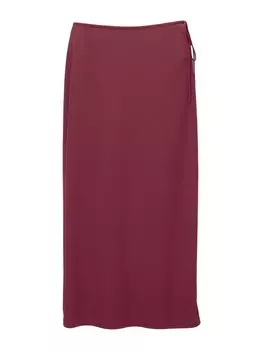 Юбка Pull&Bear, бордовый
