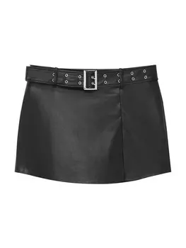 Юбка Pull&Bear, черный