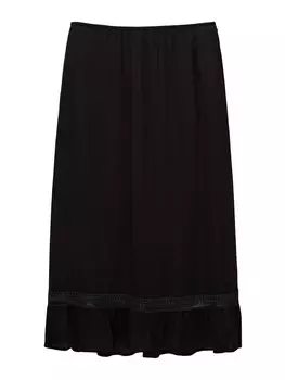 Юбка Pull&Bear, черный
