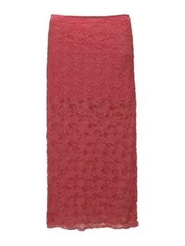 Юбка Pull&Bear, цвет Raspberry