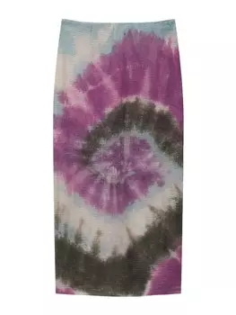 Юбка Pull&Bear, фиолетовый