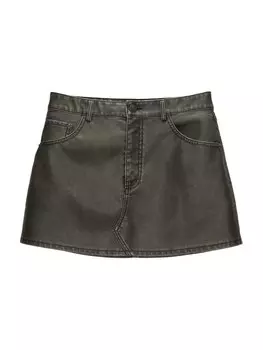 Юбка Pull&Bear, коричневый