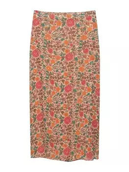 Юбка Pull&Bear, оранжевый