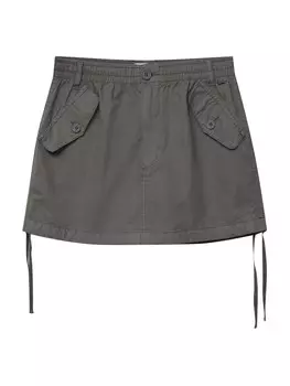 Юбка Pull&Bear, серый