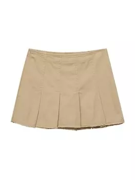 Юбка Pull&Bear, светло-бежевый