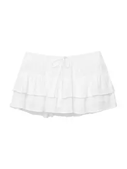 Юбка Pull&Bear, светло-серый