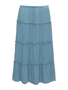 Юбка Pull&Bear, светло-синий