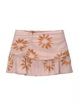 Юбка Pull&Bear, темно-розовый