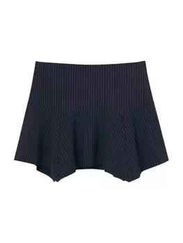 Юбка Pull&Bear, темно-синий