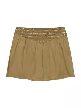 Юбка Pull&Bear, зеленый