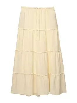 Юбка Pull&Bear, желтый
