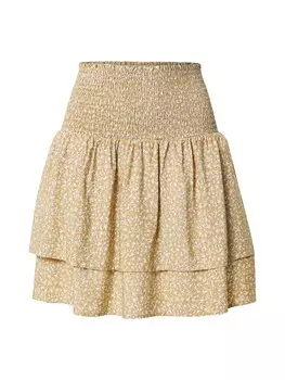 Юбка PULZ Jeans PZBENEDIKTE, песочный