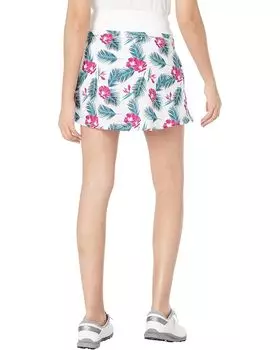 Юбка Puma Powershape Paradise Skirt, цвет Bright White/Festival Fuchsia
